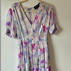 The Kooples Size 1 pastel floral dress